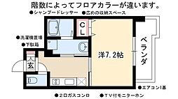 リバーコート砂田橋I 2階