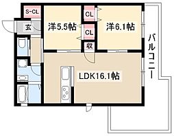 グランテラス藤が丘 5階/-