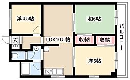 クレア武藤 4階/-