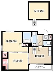 ベルメゾン田代本通 2階