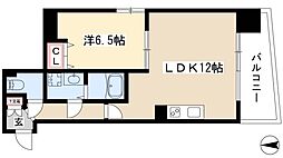 ラファサード 1LDKの間取図画像