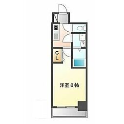 LIVCITY今池 1Kの間取図画像