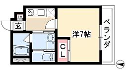 リアライズ一社 1Kの間取図画像