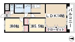 レージュ川秋 2階
