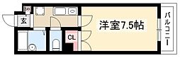 タウンライフ星ケ丘 1Kの間取図画像