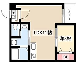 NobleRefine 1LDKの間取図画像