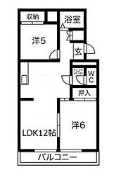 パラシオン城下 2階