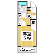 北深志ハイツII 302 ｜ 長野県松本市北深志3丁目（賃貸マンション1K・3階・16.50㎡） その2