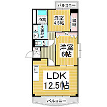 ウェルガーデンI  ｜ 長野県松本市井川城3丁目（賃貸マンション2LDK・1階・57.10㎡） その2