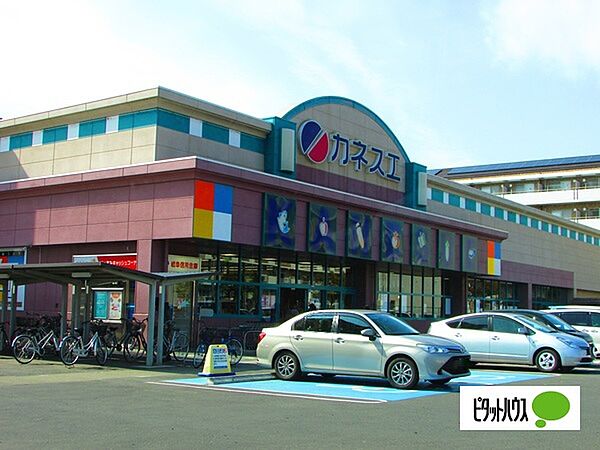 画像25:スーパー「カネスエ岐大前店まで1295m」