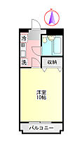 ミライフ室村町 206 ｜ 岐阜県大垣市室村町３丁目（賃貸マンション1K・2階・25.90㎡） その2