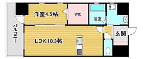 MDIグランデラブロ香春口 602 ｜ 福岡県北九州市小倉北区香春口1丁目（賃貸マンション1LDK・6階・39.15㎡） その2