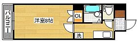 リファレンス嵐山口 401 ｜ 福岡県北九州市小倉南区徳力6丁目9-7（賃貸マンション1K・4階・23.80㎡） その2