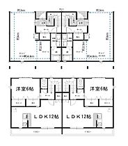 仮称　萩丘ガレージハウス Ａ ｜ 静岡県浜松市中央区萩丘２丁目（賃貸タウンハウス1LDK・1階・79.91㎡） その2