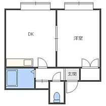 フロスティ中央B 00202 ｜ 北海道札幌市白石区中央二条６丁目2-11（賃貸アパート1DK・3階・29.36㎡） その1