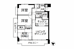 エルマール真鶴 3LDKの間取図画像