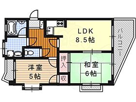 ロイヤル杁中  ｜ 愛知県名古屋市昭和区隼人町9番4号（賃貸マンション2LDK・8階・48.59㎡） その2