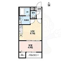 T.A明前町A棟  ｜ 愛知県名古屋市瑞穂区明前町5番13号（賃貸アパート1LDK・2階・32.40㎡） その2