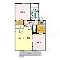 愛知県名古屋市緑区万場山１丁目838番（賃貸アパート2LDK・1階・59.59㎡） その2