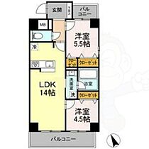 サンラモン本山3  ｜ 愛知県名古屋市千種区橋本町３丁目3番（賃貸マンション2LDK・3階・58.47㎡） その2