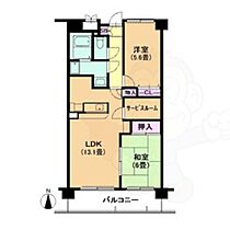 愛知県名古屋市東区矢田１丁目21番8号（賃貸マンション2LDK・2階・64.26㎡） その2