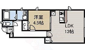 レジデンス桜山  ｜ 愛知県名古屋市昭和区戸田町２丁目（賃貸アパート1LDK・1階・43.27㎡） その2