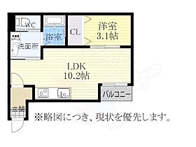 Warren nakashiota　6  ｜ 愛知県名古屋市緑区鳴海町字中汐田270番7号（賃貸アパート1LDK・1階・31.41㎡） その2