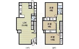 Cs Liberty 春山  ｜ 愛知県名古屋市瑞穂区春山町（賃貸一戸建3LDK・1階・144.91㎡） その2