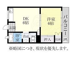 間取図画像 1DK