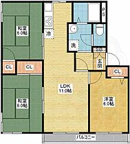 パークハイツ瑞穂  ｜ 愛知県名古屋市瑞穂区萩山町２丁目68番（賃貸アパート3LDK・2階・62.87㎡） その2