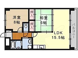 鶴陽明ハイツ 2階/-