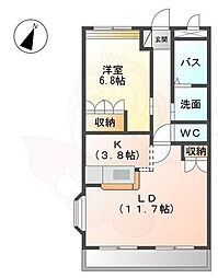 ウイング清水山 2階