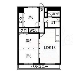 グランドメゾン徳川東 3階