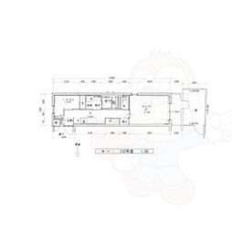 FLAT御器所 1階1SLDKの間取り