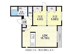 CASA UNO 2階/-