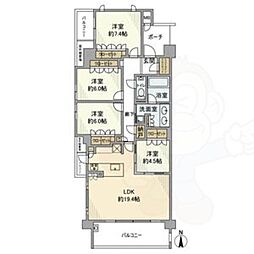 ヴィークコート陽明町 201号リロ定借3年 2階