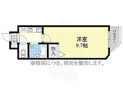 シテイライフ池下 ワンルームの間取図画像