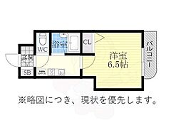 マ・メゾン丸賀 1Kの間取図画像