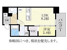 名古屋市千種区今池3丁目マンション 1LDKの間取図画像