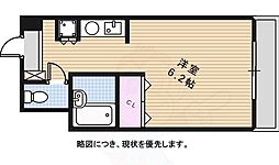 プロクシィスクエア藤見ヶ丘 1Kの間取図画像