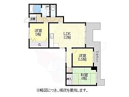 セゾン宮木 3LDKの間取図画像