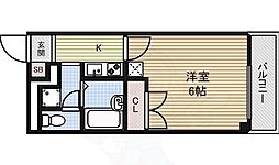 アンプルールフェールVert 1Kの間取図画像