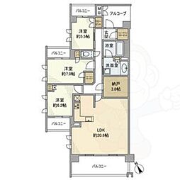 プラウド昭和楽園町テラス　30号室定借2028年09月まで 3階/-