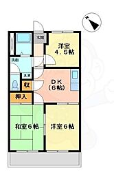 メゾン・ド・ラピュタ 3DKの間取図画像
