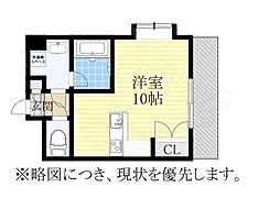 ステラヒルズ ワンルームの間取図画像