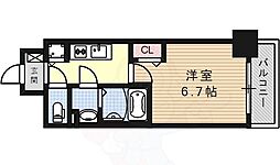 プレサンス千種アイル 1Kの間取図画像