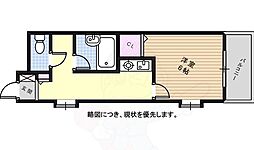メゾン・ド・上社 1Kの間取図画像