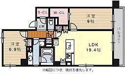 ロイヤルパークス千種 2LDKの間取図画像