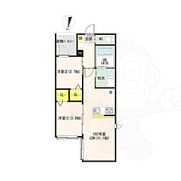 仮称)菊園町四丁目 2階/-