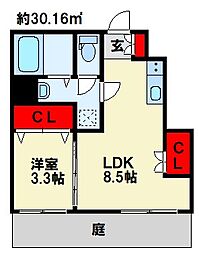 コンフォートプレイス小倉 1階/101